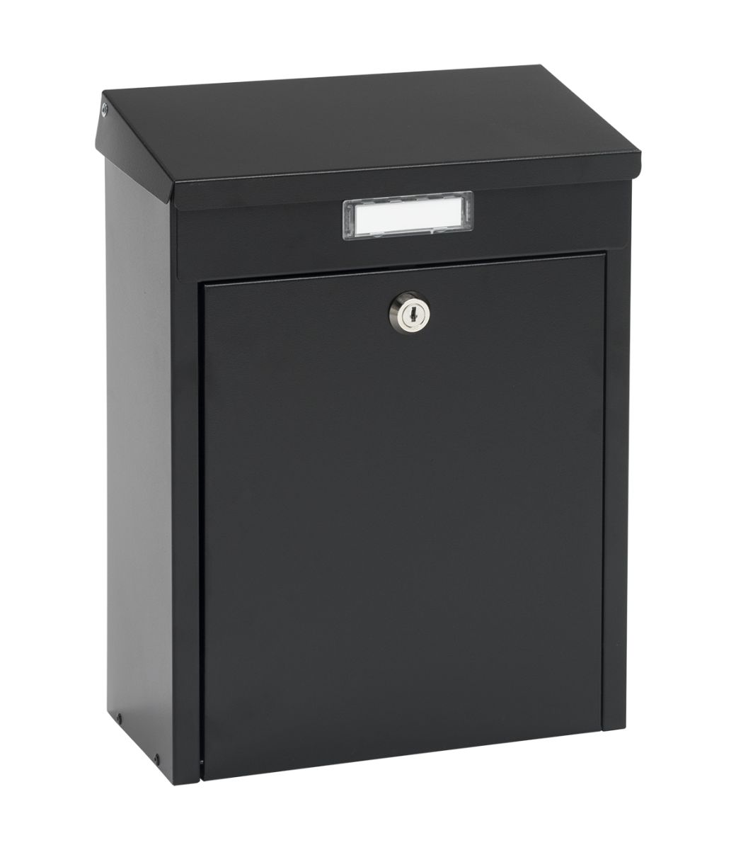 2A-Ware MEFA Lied Briefkasten Tiefschwarz Struktur Produktabbildung