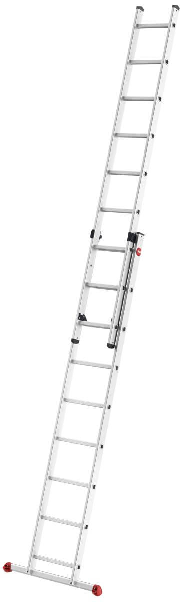 Hailo 2A-Ware S80 ProfiStep duo, Alu-Teleskopleiter, 2 x 9 Sprossen, Sprossenweite verstellbar Produktabbildung 2