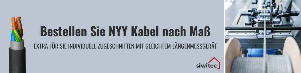 Information zu NYY Kabel nach Maß kaufen