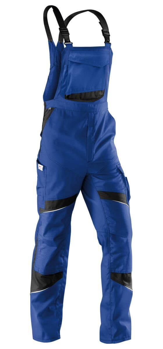 KÜBLER ACTIVIQ Latzhose | Arbeitslatzhose für Herren | Größe 118 | Weiß-Anthrazit Produktabbildung 3