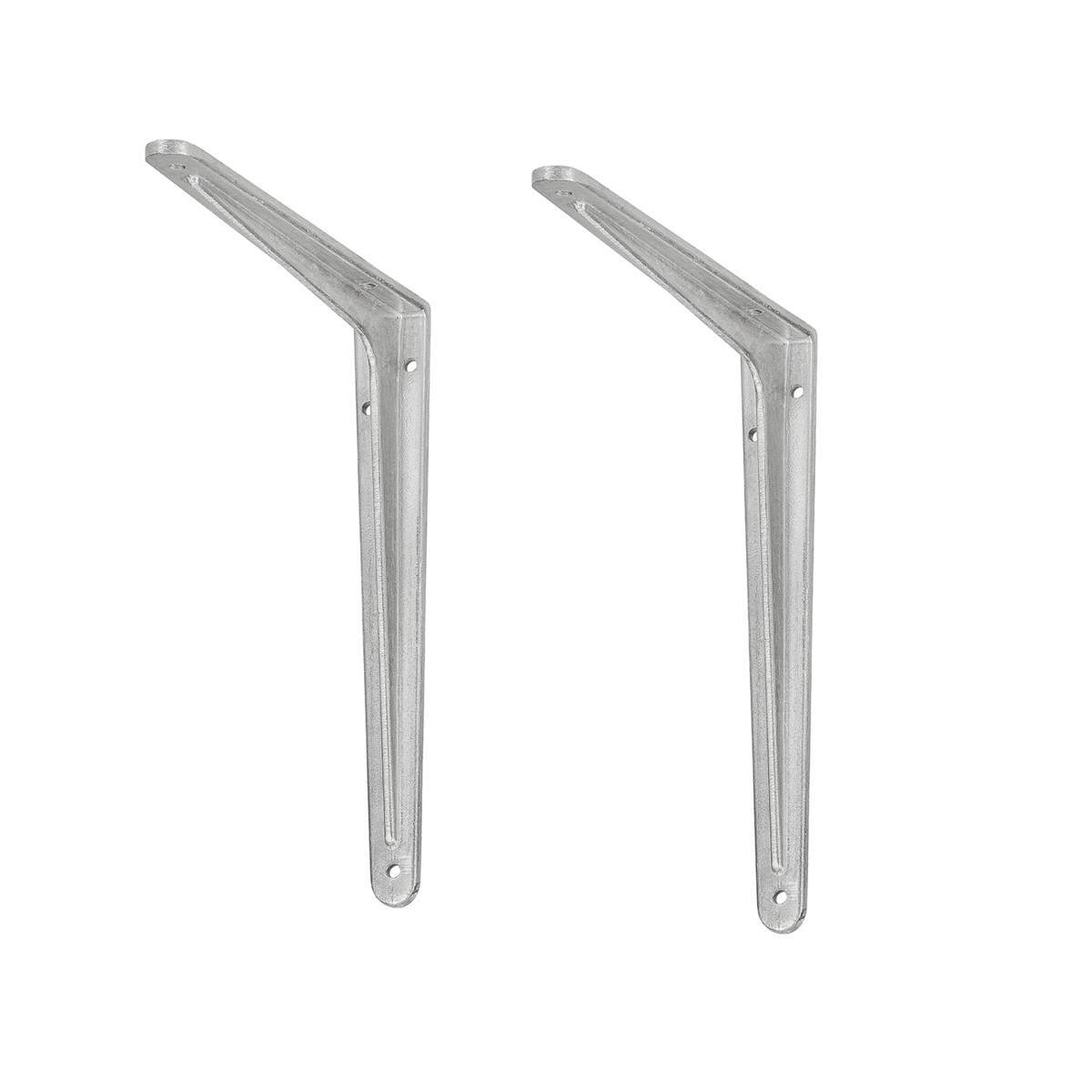 siwitec Profil-Konsole aus Aluminium, Regalwinkel mit T-Profil & hoher Traglast, 175x200 mm 2er Set Produktabbildung 1