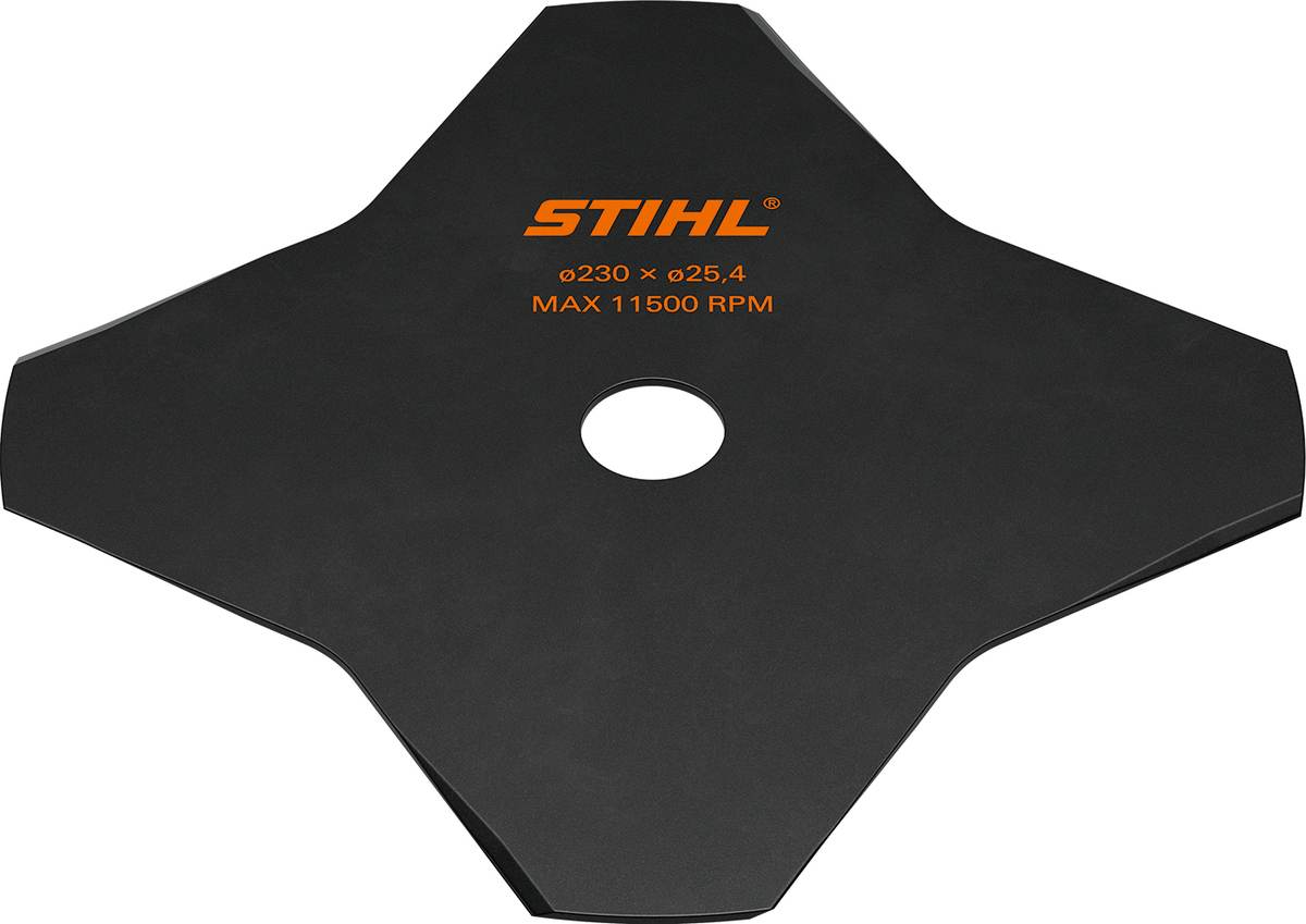 STIHL Grasschneideblatt, Ø 230 mm, Stahl, 2 - 8 Flügel, Zubehör für Rasentrimmer Produktabbildung