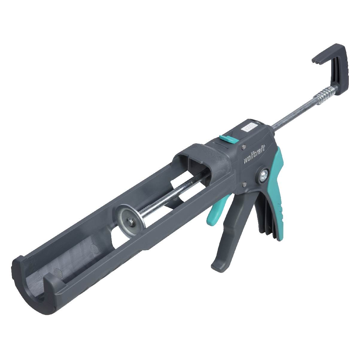 wolfcraft Kartuschenpresse MG 550, für Fugenzement, Silikon, Acryl & Klebstoff aus 310-ml-Kartuschen Produktabbildung 2