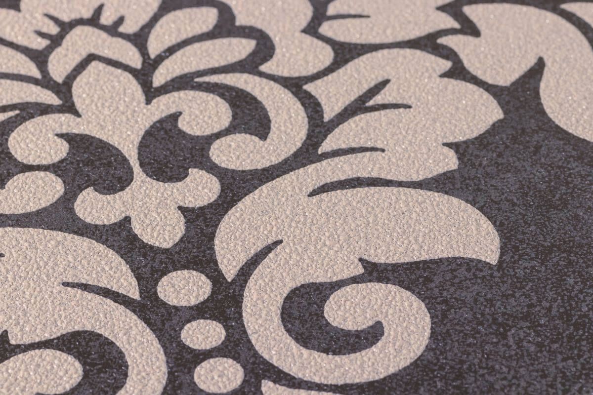 AS Creation Tapete | Barocktapete Beige Metallic Schwarz | Trendwall Produktabbildung 2