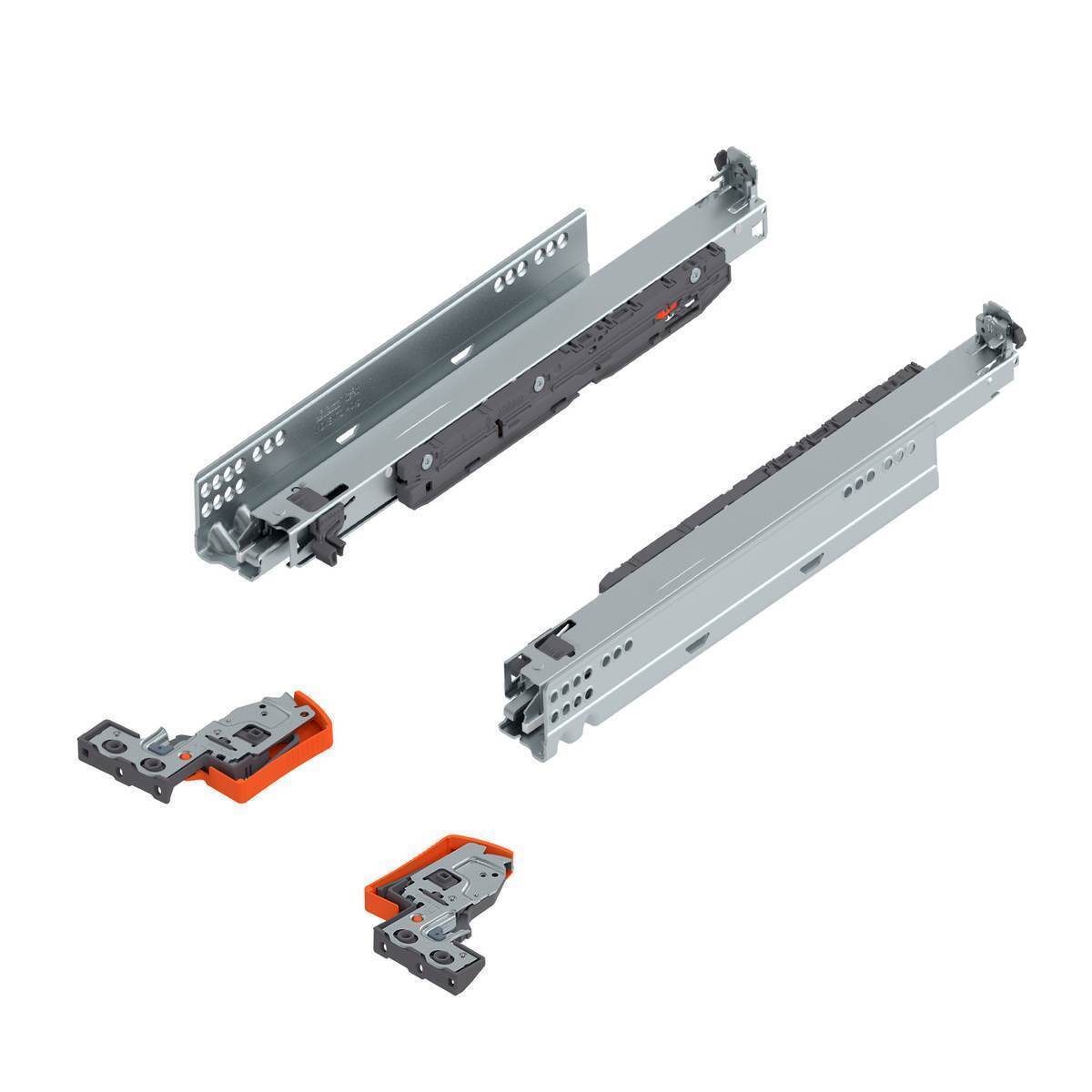blum MOVENTO Führungsschienen, Vollauszug mit BLUMOTION, Nennlänge: 750 mm, Traglast: 60 kg Produktabbildung 1