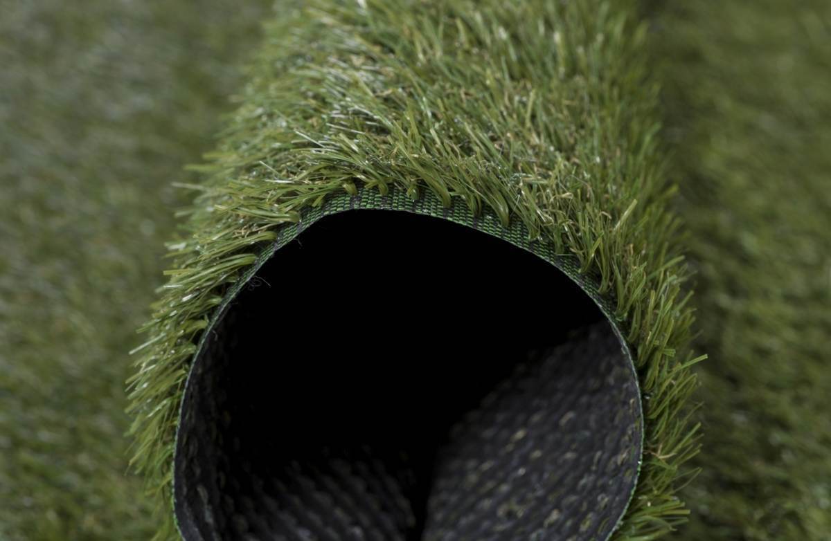 Arabella Kunstrasen Hochflor 20mm - Outdoor Rasenteppich 100x200cm Grün