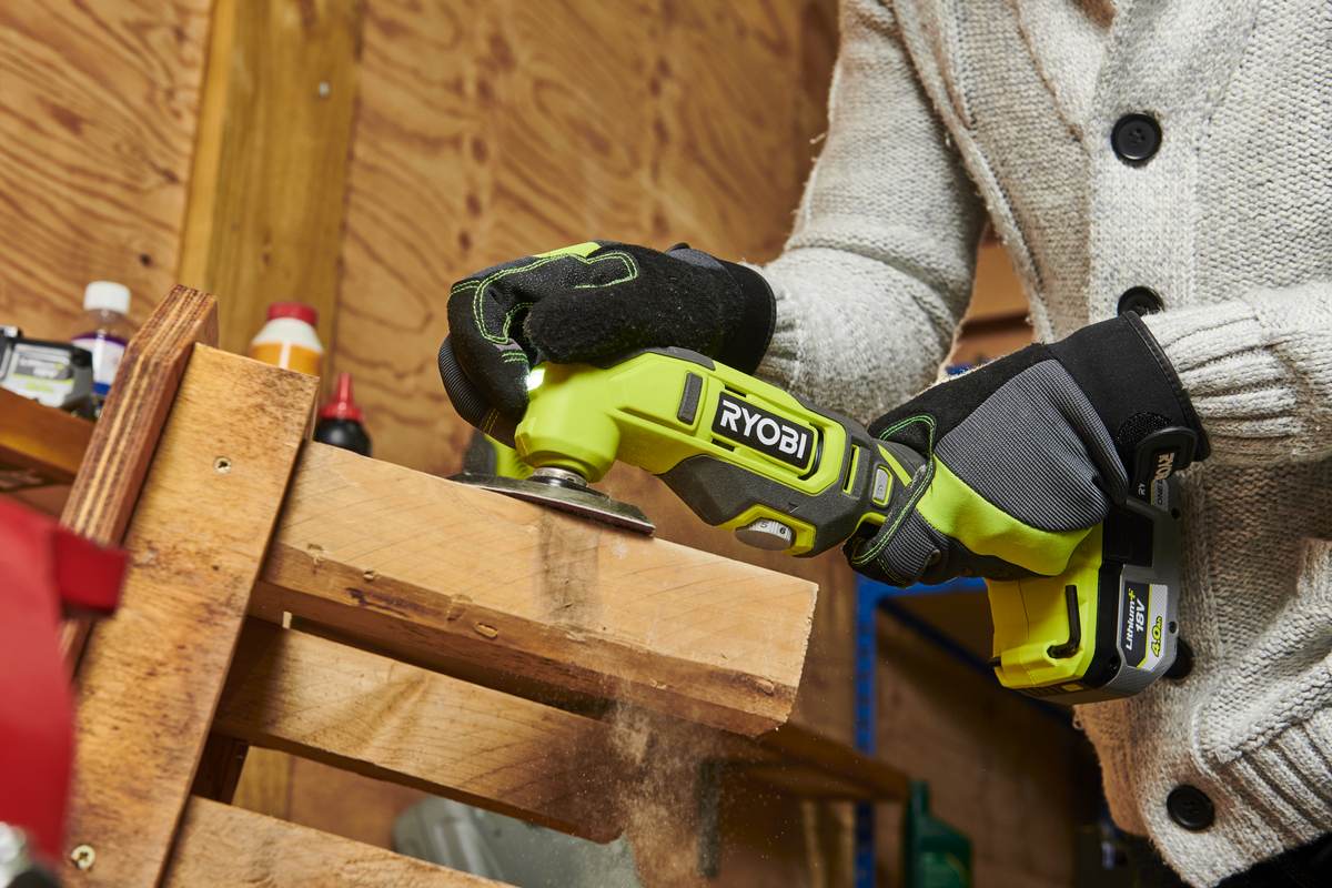 Ryobi Akku-Multitool ONE+ 18 V | Oszilationswinkel 3° | RMT18-0 | ohne Akku & Ladegerät Produktabbildung 10