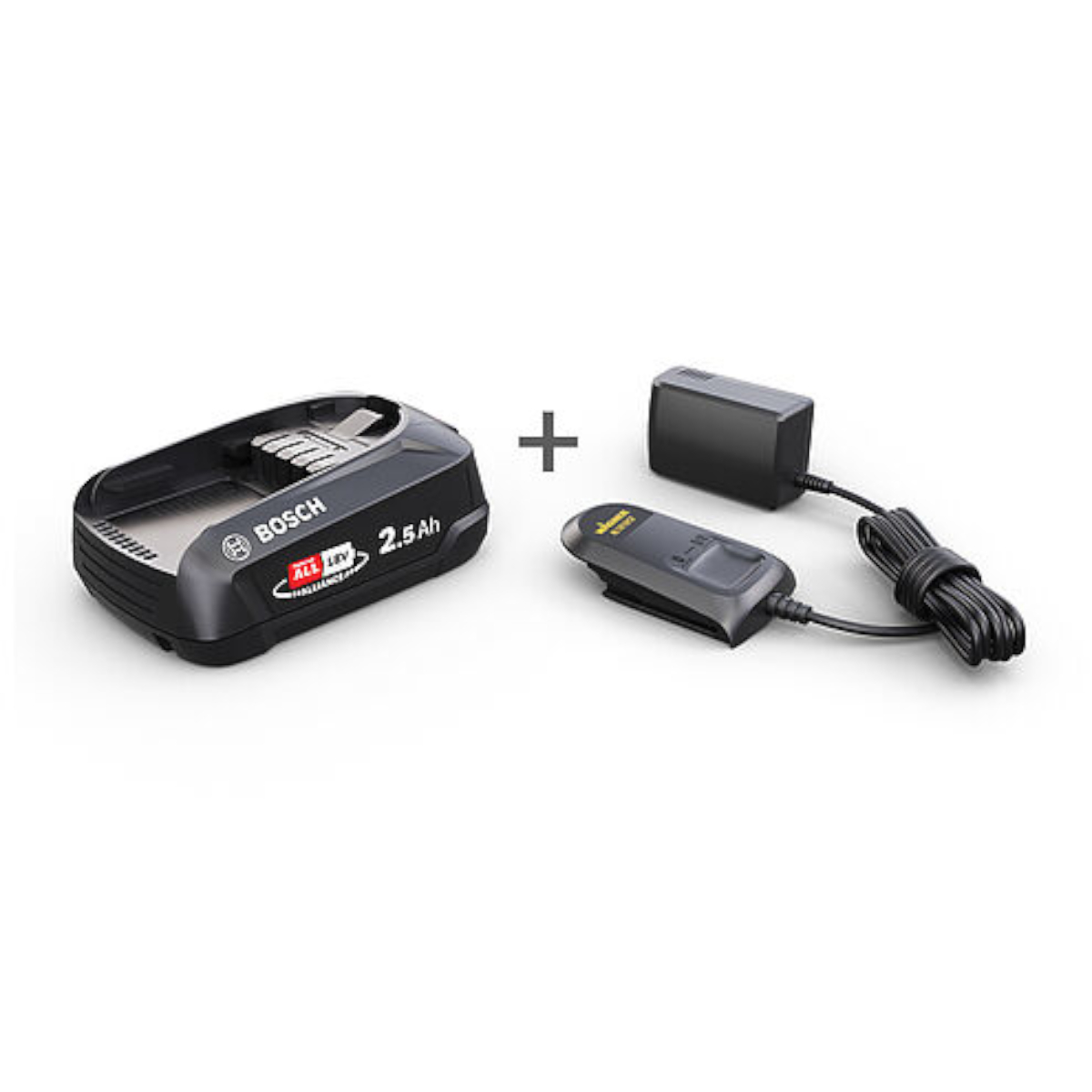 WAGNER Starter-Kit 18 V Set, Bosch 2,5 Ah Lithium-Ionen Akku + Ladegerät | 18V Allianz Power For All Produktabbildung