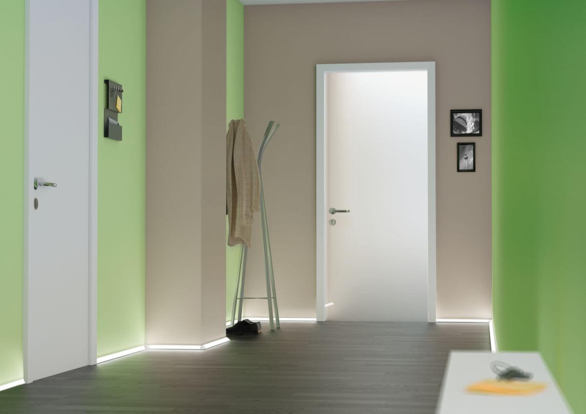 Paulmann LED-Stripe Profil Function Delta, 1, 2 m kürzbar | Endkappe Profil mit Diffusor (1m) Produktabbildung 6