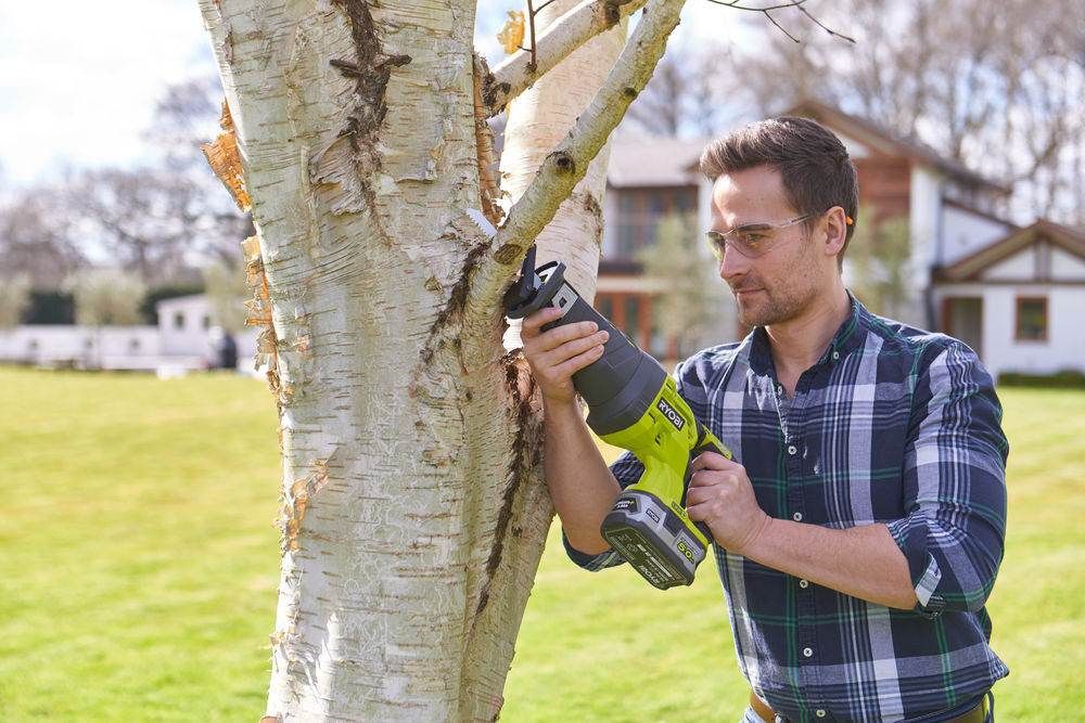 Ryobi Akku-Säbelsäge ONE+ 18 V, 28 mm Hublänge, ohne Akku R18RS-0 Produktabbildung 6