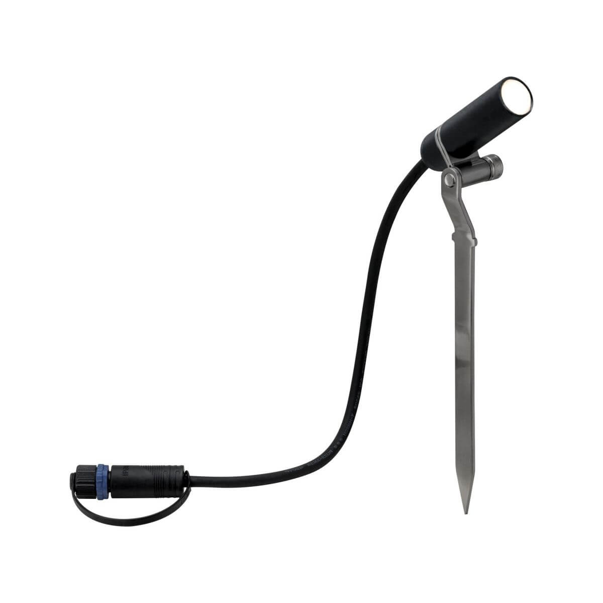 Paulmann Plug & Shine Ergänzungsset Erdspieß Plantini, IP65, 3x2,5W, Anthrazit, Warmweiß (3000 K) Produktabbildung 3