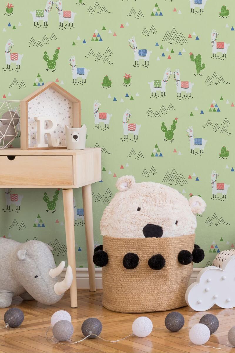 AS Creation Ausgefallene Tapete | Kindertapete Grün | Boys & Girls 6