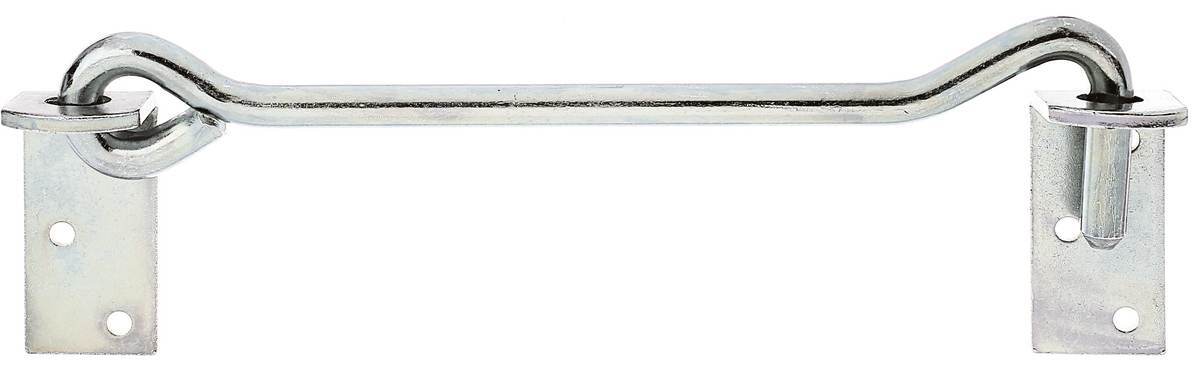 Alberts Sturmhaken mit Winkel, Plätze, galvanisch verzinkt, dickschichtpassiviert, 590 x Ø 12 mm Alberts Sturmhaken mit Winkel, Plätze, galvanisch verzinkt, dickschichtpassiviert, 590 x Ø 12 mm