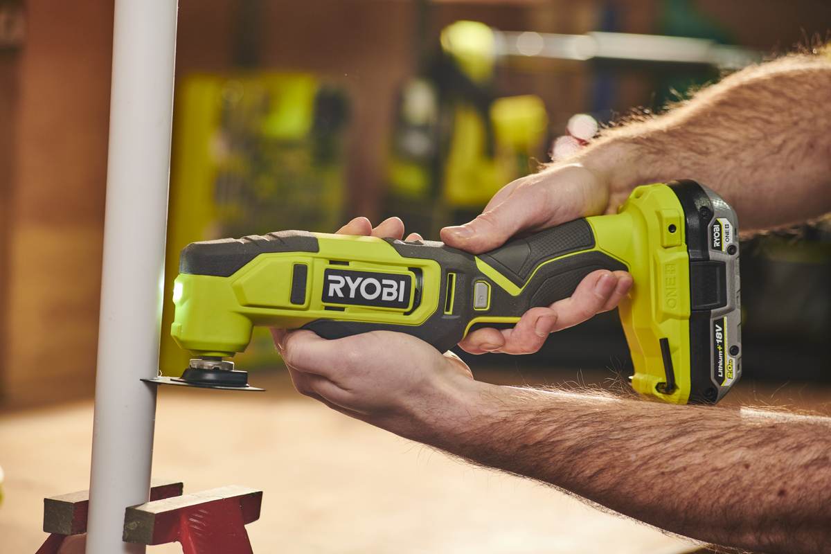 Ryobi Akku-Multitool ONE+ 18 V | Oszilationswinkel 3° | RMT18-0 | ohne Akku & Ladegerät Produktabbildung 8