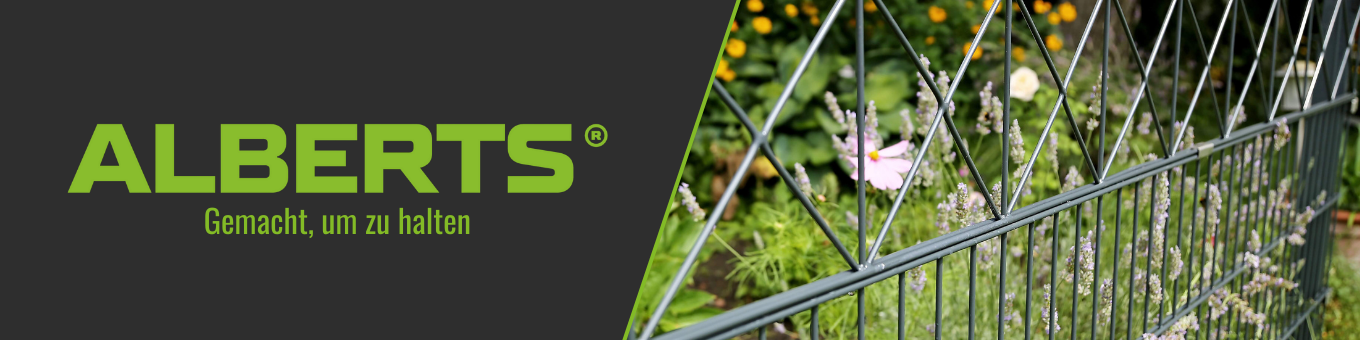 Banner Alberts - Gemacht, um zu halten