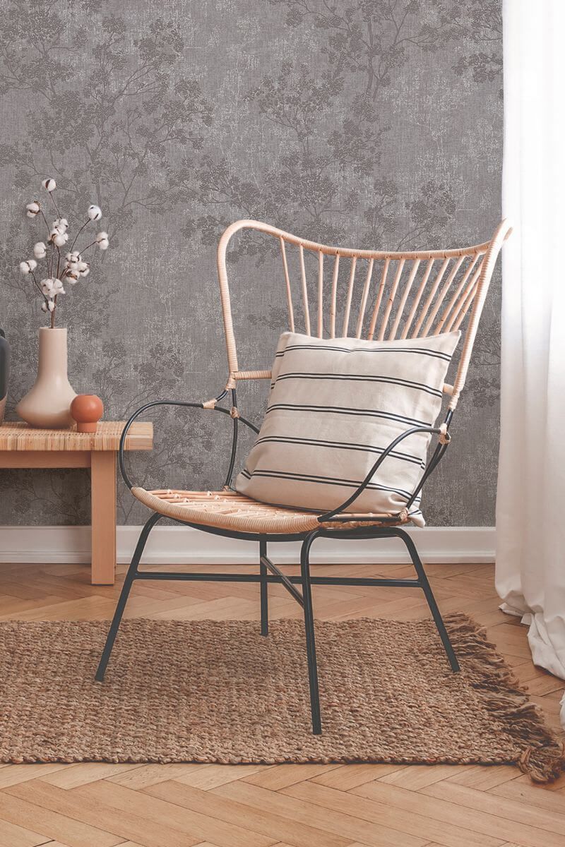AS Creation Tapete | Waldtapete Grau Beige Braun | New Walls