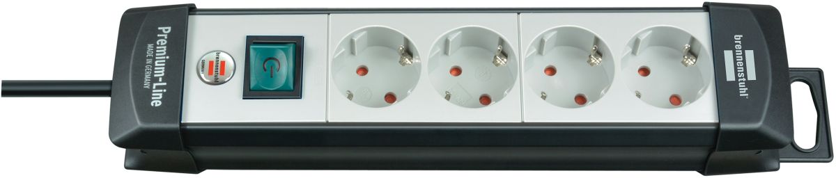 Brennenstuhl Premium-Line Steckdosenleiste, 4-fach, 5m, H05VV-F 3G1,5 Produktabbildung 2