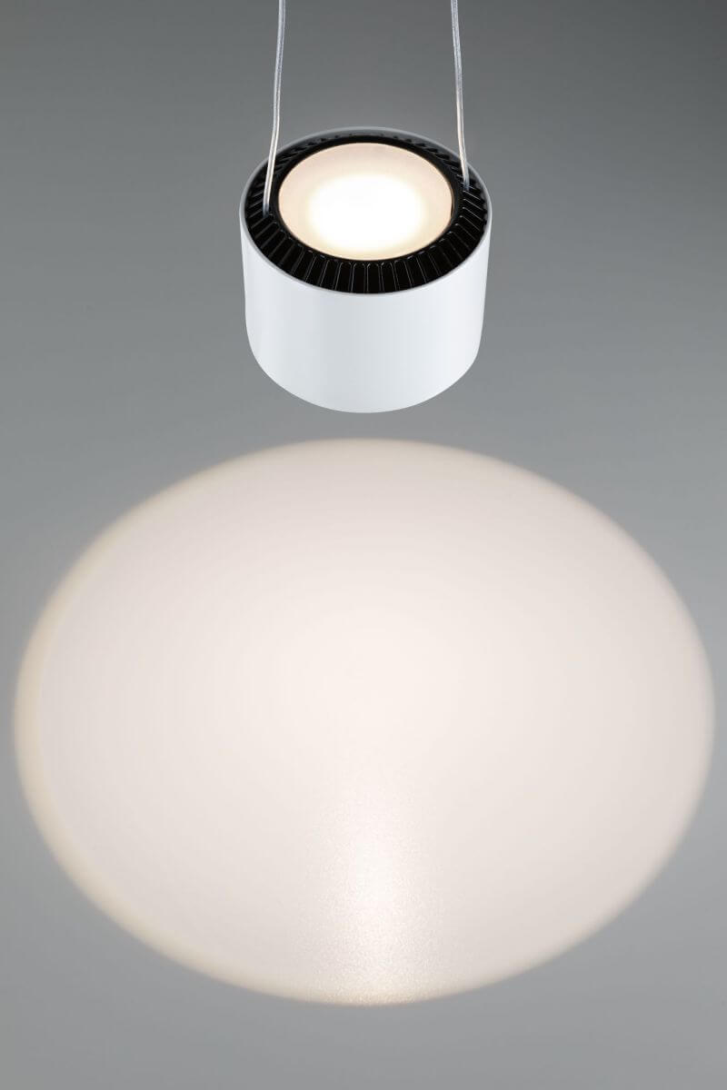 Paulmann URail LED Pendel Aldan, 8,5W, 230V, 820lm, Warmweiß 2700K, dimmbar, Weiß | Schwarz Produktabbildung 5