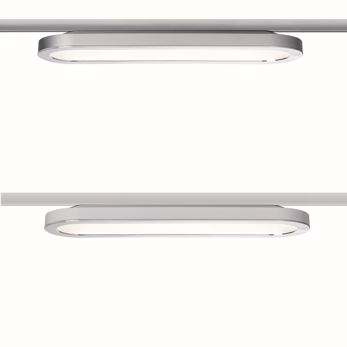 Paulmann URail LED Panel Loop, Schienensystem Lampe, Inkl Leuchtmittel, Warmweiß, Decke, Chrom matt Produktabbildung 6