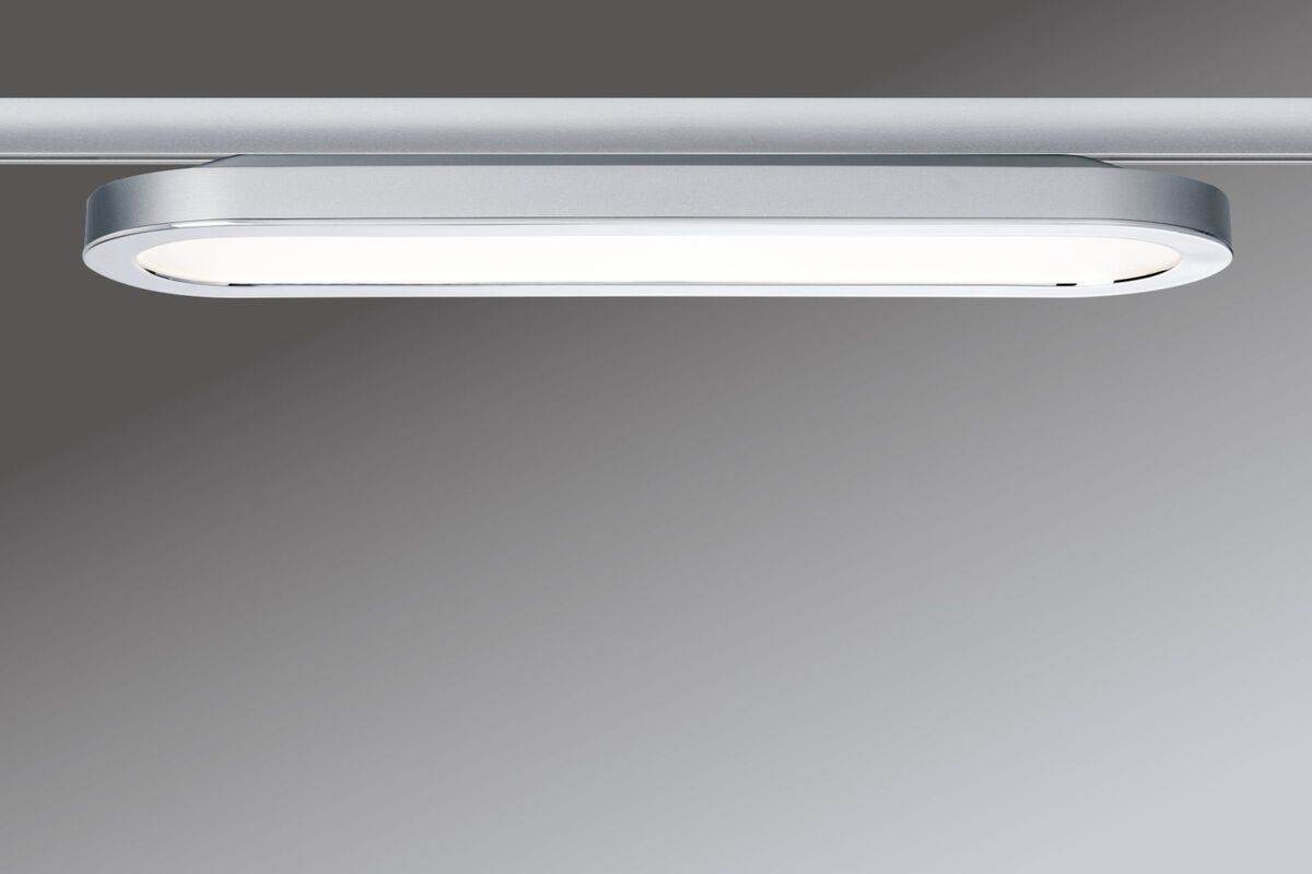 Paulmann URail LED Panel Loop, Schienensystem Lampe, Inkl Leuchtmittel, Warmweiß, Decke, Chrom matt Produktabbildung 3