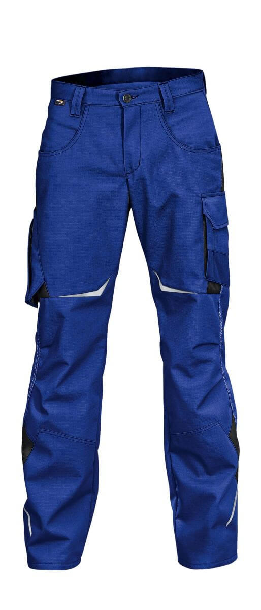 KÜBLER PULSSCHLAG Hose | Arbeitshose für Herren | Größe 110 | Kornblau-Schwarz Produktabbildung