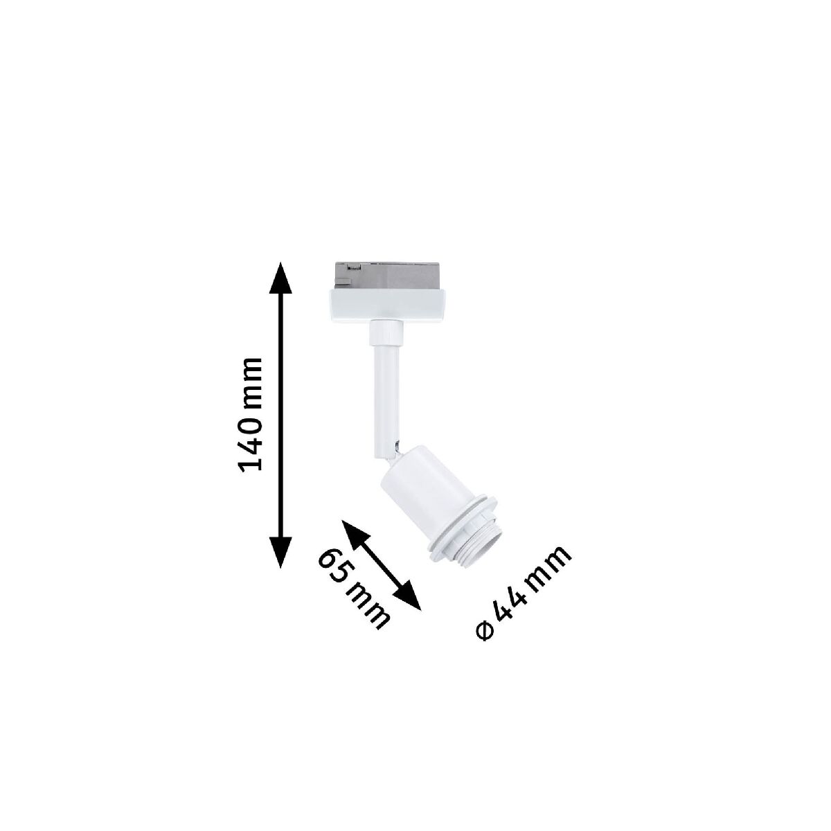 Paulmann URail DecoSystems Spot, E14, max 20 W, Ø 44 mm, Signalweiß Produktabbildung 8