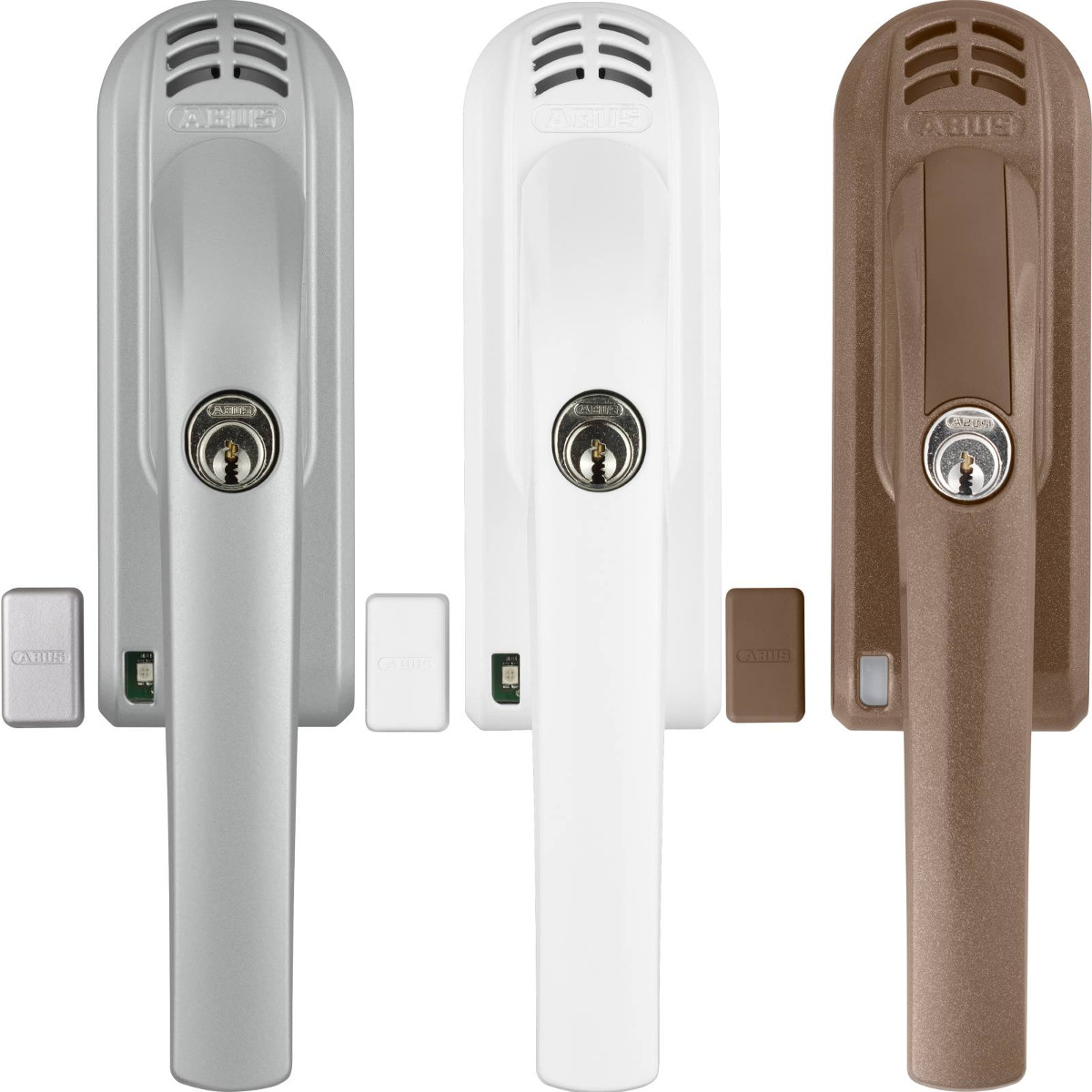 ABUS FG200 Fenstergriff Abschließbar - Kindersicherung Für Innen & Außen öffnende Fenster