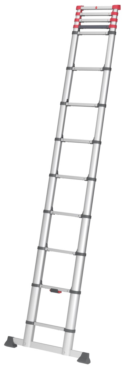 Hailo 2A-Ware T80 FlexLine Alu-Sicherheits-Teleskopleiter, 13 Sprossen, Haushaltsleiter Aluminium Produktabbildung 3