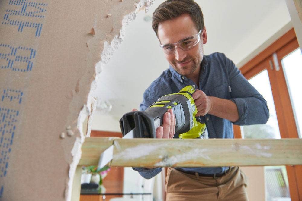 Ryobi Akku-Säbelsäge ONE+ 18 V, 28 mm Hublänge, ohne Akku R18RS-0 Produktabbildung 7