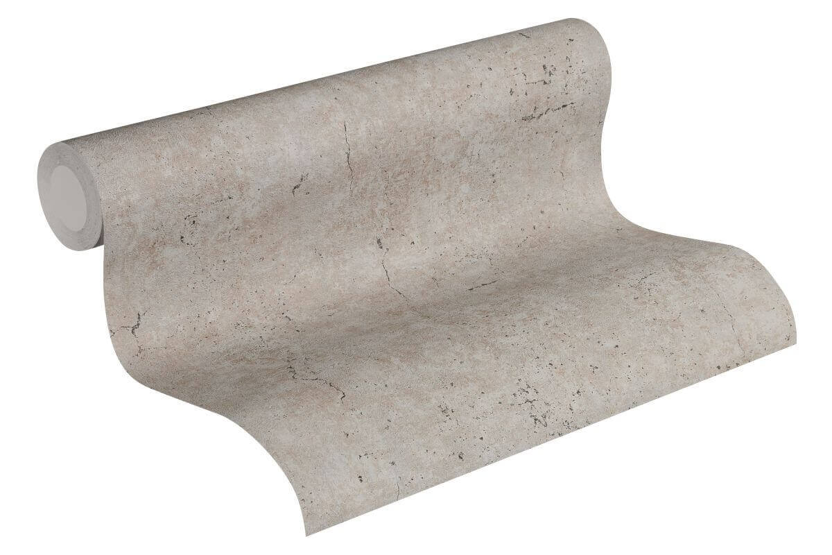 Livingwalls Braun Putz Beton Vliestapete Metropolitan Stories 369111 Produktabbildung 2