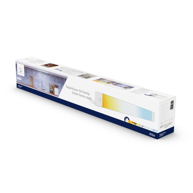 tint B-Ware LED-Unterbauleuchten Alba white, 50 cm, 13 W, tint white 2700-6500 K Produktabbildung 8