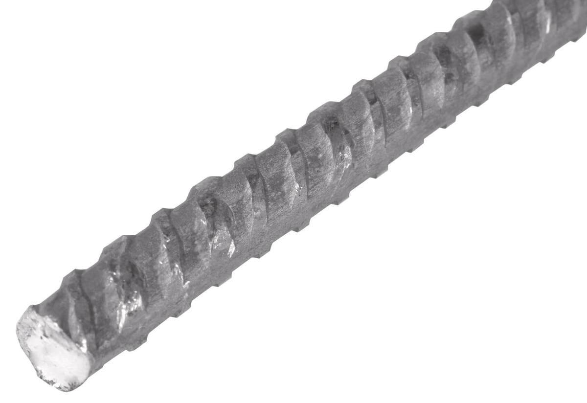 Alberts Beton-Riffelstahl, warm gewalzt Stahl, Länge 1 m, 2 m, verschiedene Maße Produktabbildung 1