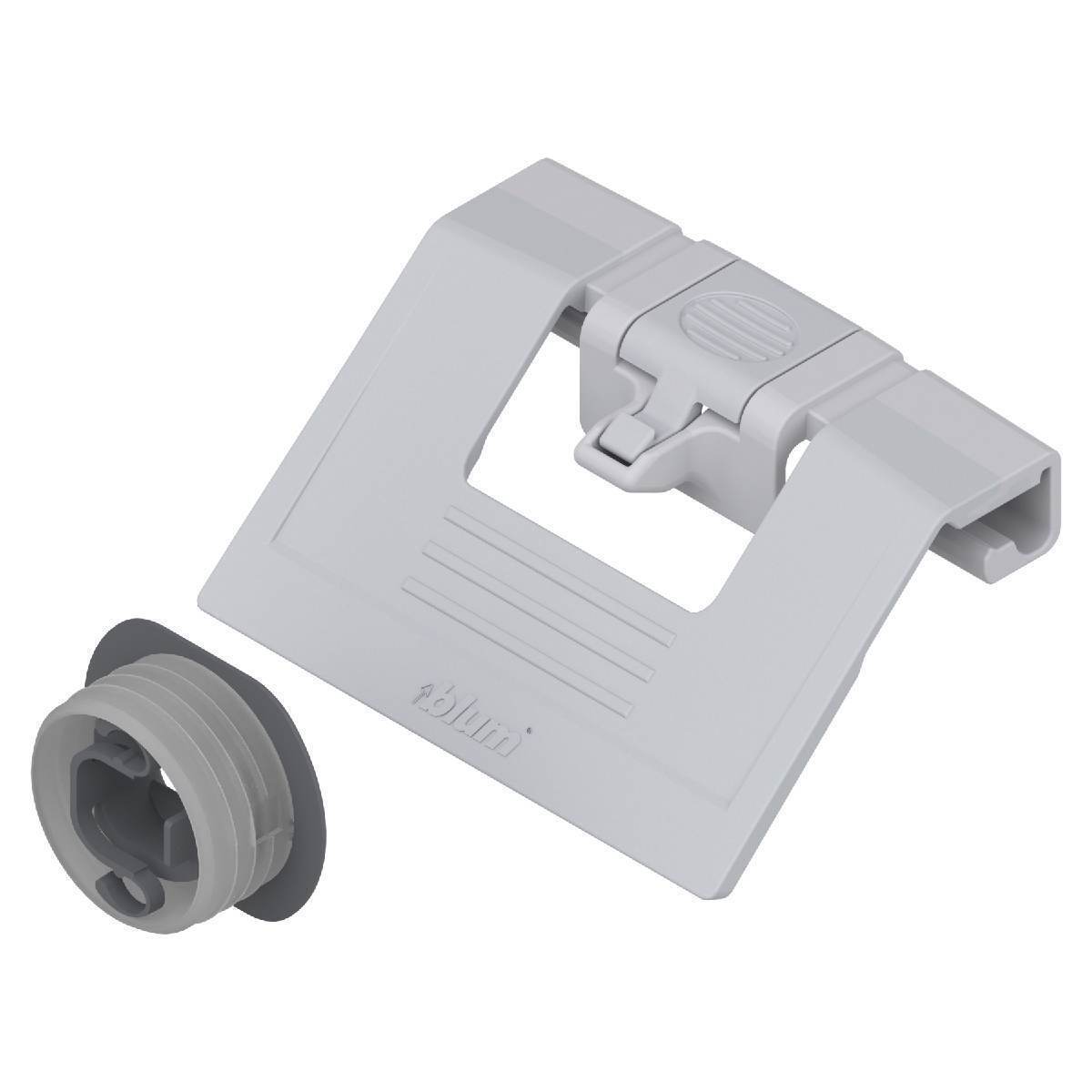 Blum TANDEMBOX antaro Griff und Mitnehmer für Innenschubkästen M und K, Grau, Kunststoff Blum TANDEMBOX antaro Griff und Mitnehmer für Innenschubkästen M und K, Grau, Kunststoff