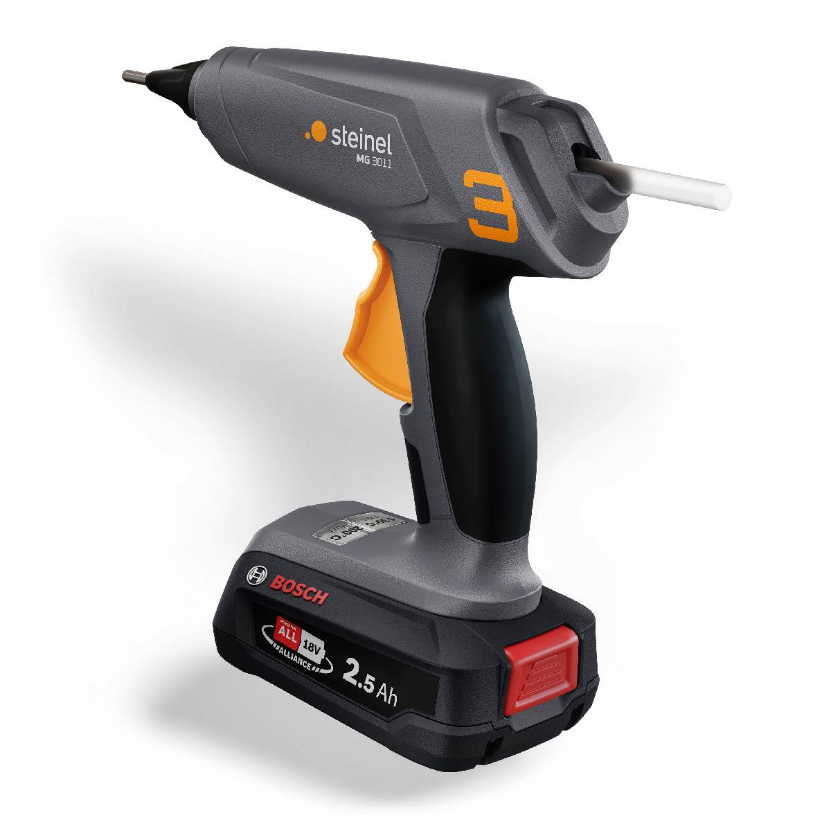 Steinel Klebepistole MOBILEGLUE 3011 mit oder ohne Akku und Ladegerät Produktabbildung 2