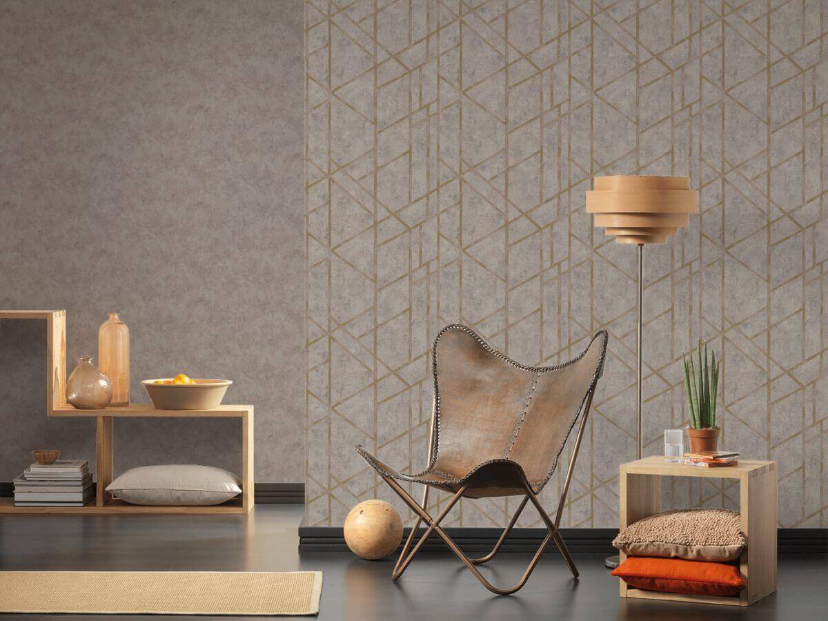 Livingwalls Beige Linien Modern Vliestapete Metropolitan Stories 369283 Produktabbildung 4