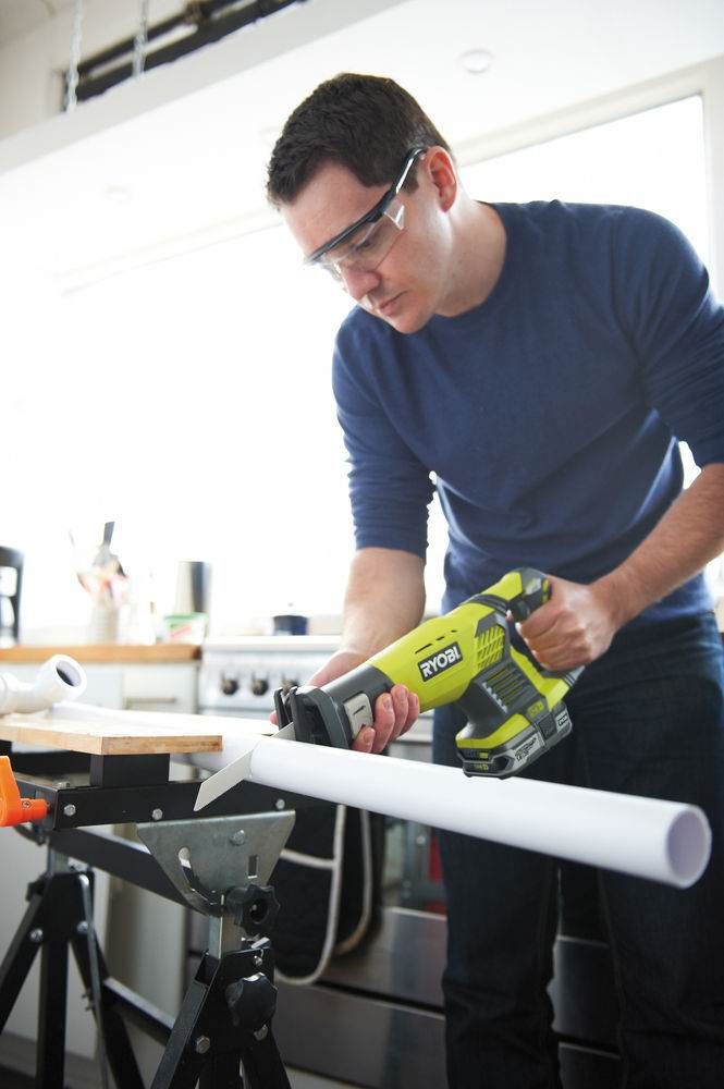 Ryobi Akku-Säbelsäge ONE+ 18 V, 22mm Hublänge, Universalsäge, ohne Akku RRS1801M Produktabbildung 6