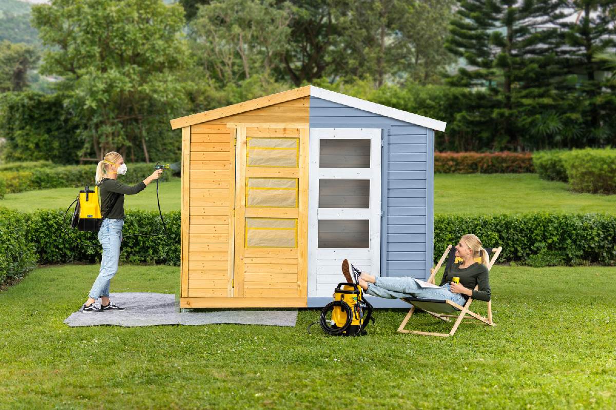 WAGNER Akku-Farbsprühsystem Control Pro 300 Move 18V, ohne Akku + Ladegerät, (max) 0,9 l min Produktabbildung 4