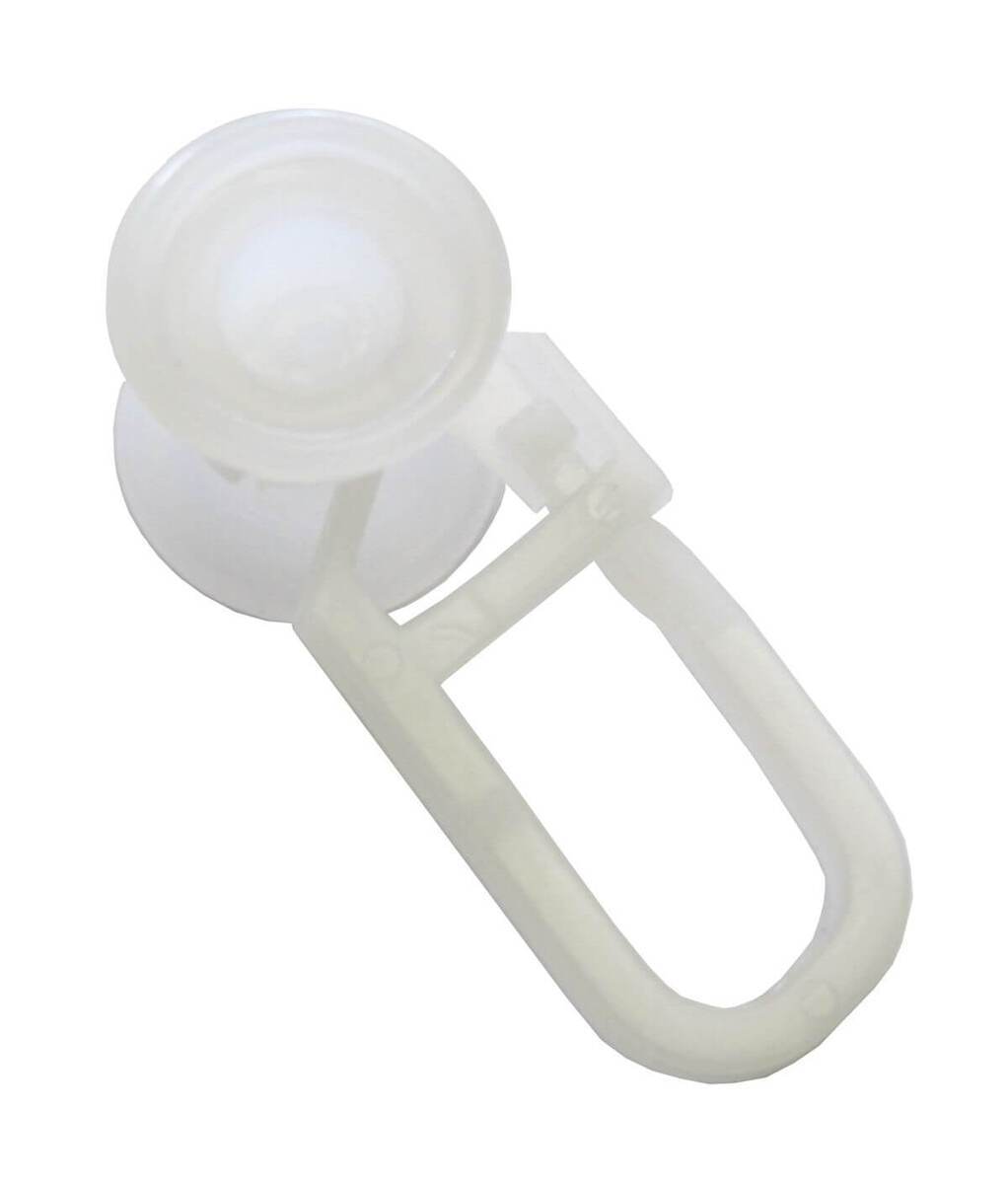 Gardinia 20er-Set Gardinen-Rollringe, Faltenlegehaken mit Rollen, Gardinenrollen, U-Laufrollen, Weiß Gardinia 20er-Set Gardinen-Rollringe, Faltenlegehaken mit Rollen, Gardinenrollen, U-Laufrollen, Weiß