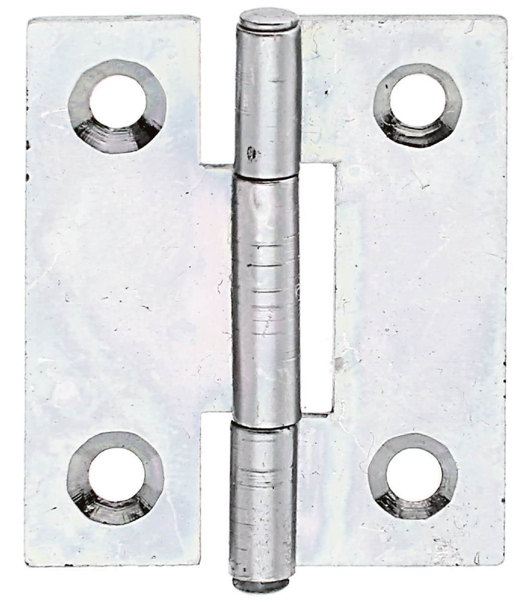 Alberts Scharnier, schmal, verschiedene Abmessungen und Finishes Produktabbildung 3