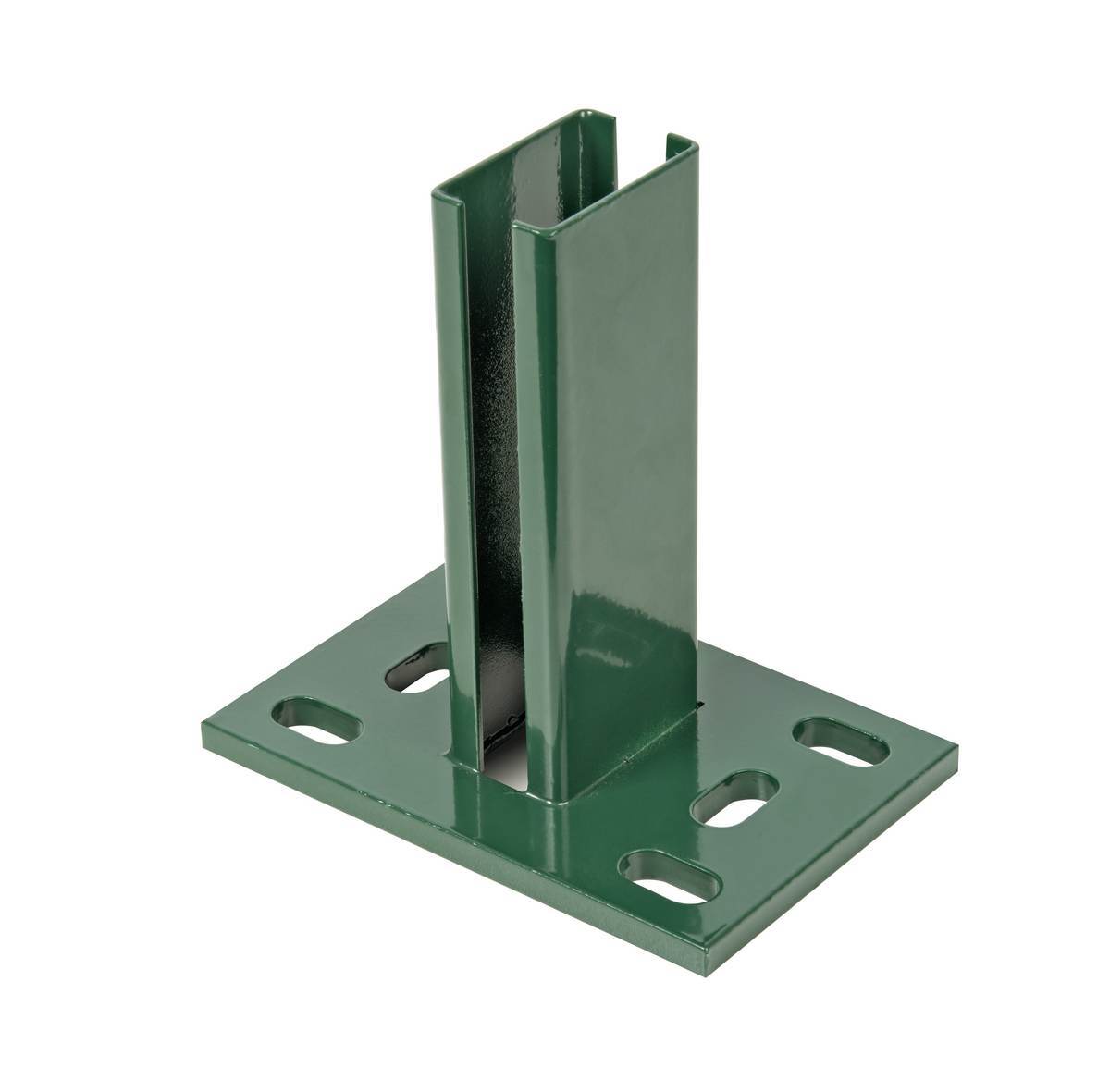 Alberts Pfostenträger für Zaunpfosten 60 x 40 mm, von unten verschweißt, Grün Produktabbildung
