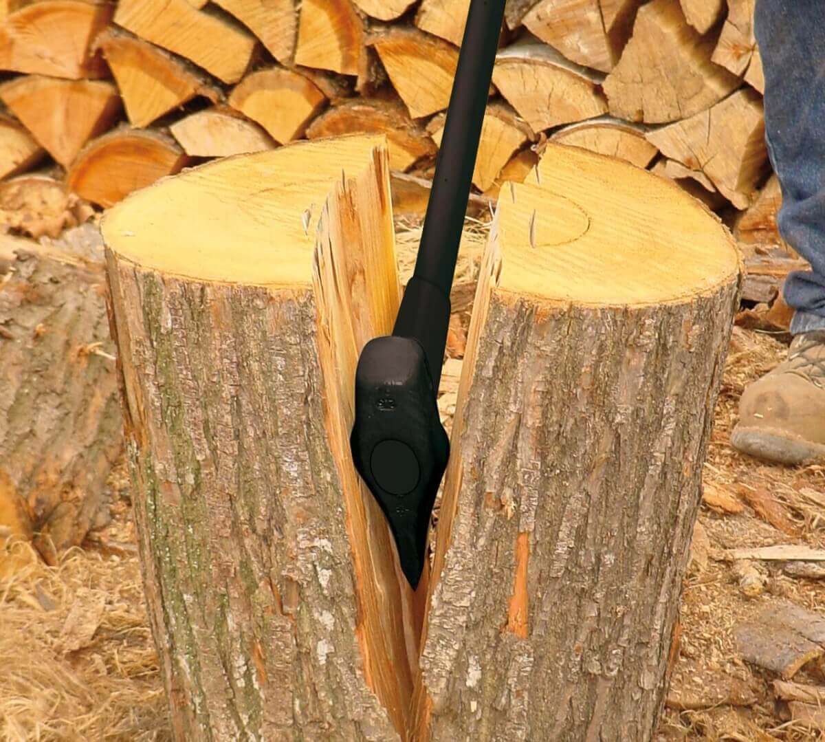Fiskars Spalthammer, Spaltbeil, Holzspalter, Holzhammer, Axt, Spaltaxt, X 37 Produktabbildung 3