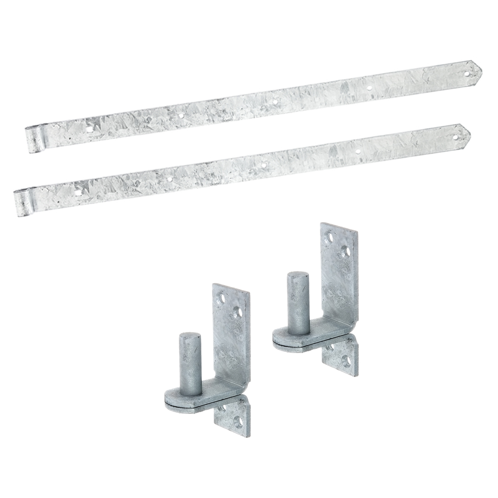 siwitec Ladenband 2er Set 1000 mm mit engen Kloben, Ø16 mm, feuerverzinkt Produktabbildung 2