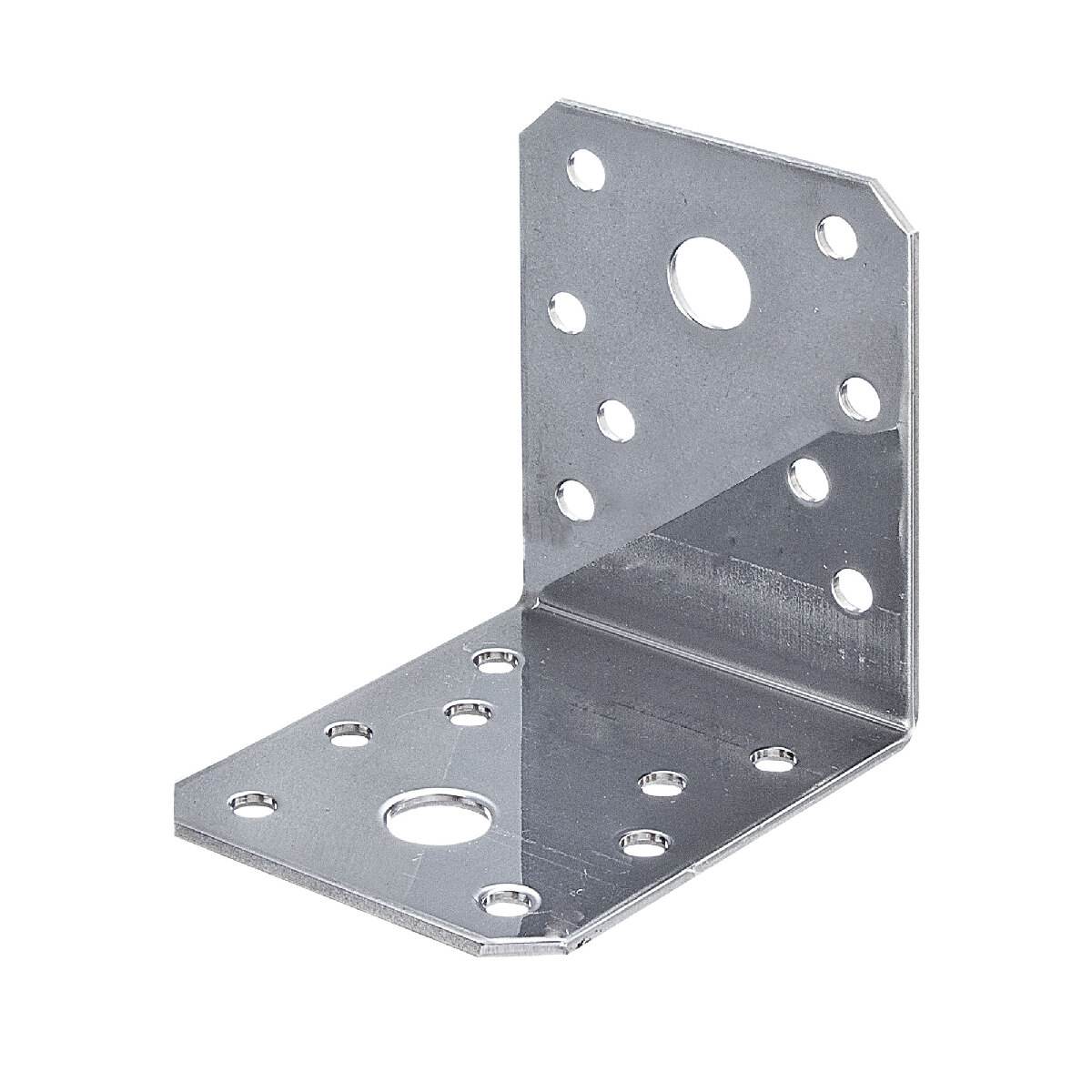 Alberts Winkelverbinder, Edelstahl, rostfreier Holzverbinder, 70 x 70 x 55 mm (20 Stück) Produktabbildung 3