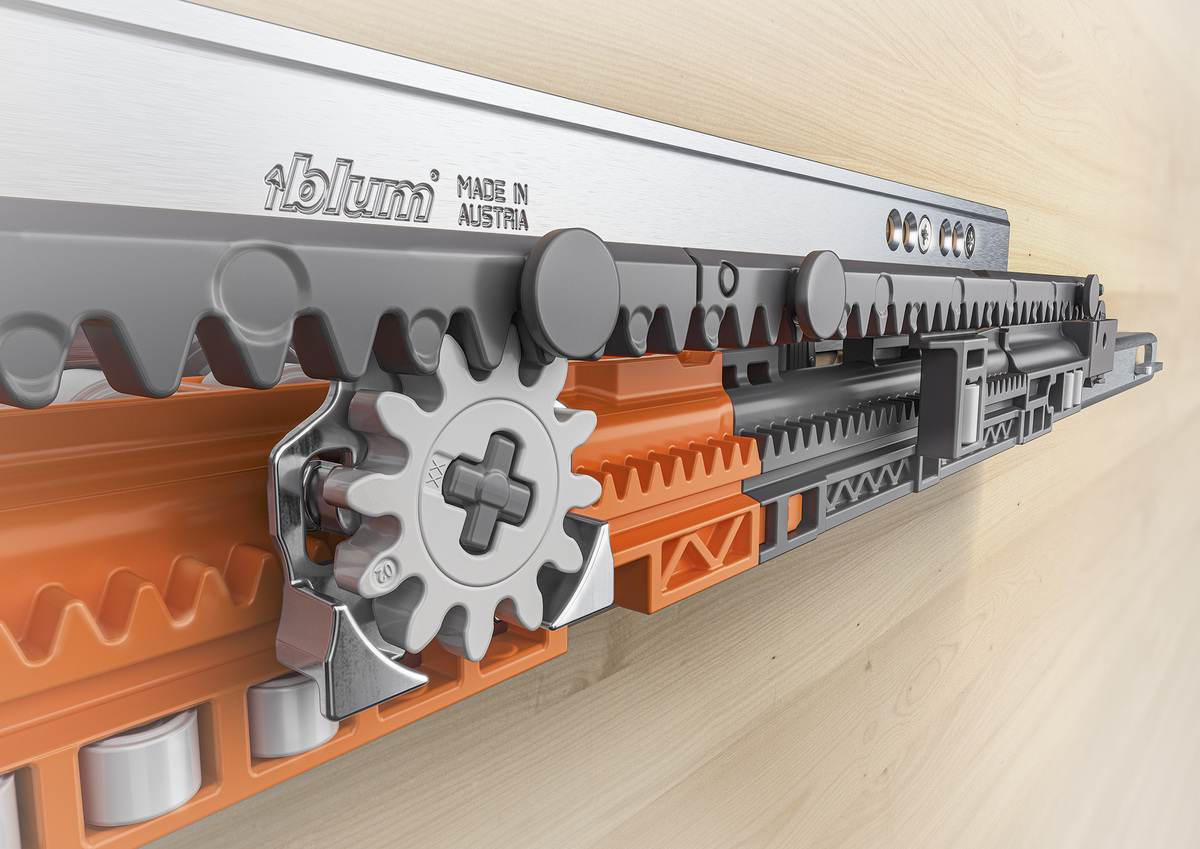 siwitec Blum MOVENTO Führungssystem mit BLUMOTION Produktabbildung 5