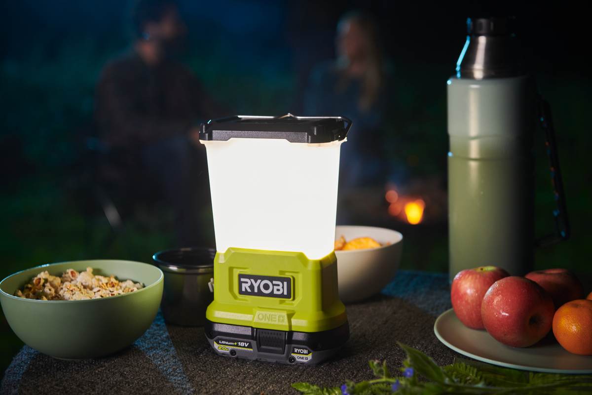 Ryobi Akku LED-Laternenlampe ONE+ 18 V | 850 Lumen | RLL18-0 | ohne Akku & Ladegerät Produktabbildung 9