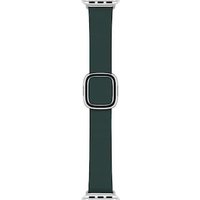 Apple Watch 40mm Modernes Lederarmband Waldgrün large