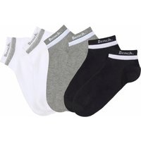 Bench. Kurzsocken, (6 Paar), mit doppelten Bündchen