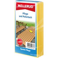 MELLERUD Poliertuch, BxL: 38 x 40 cm, Vlies, 3 Stück - gelb