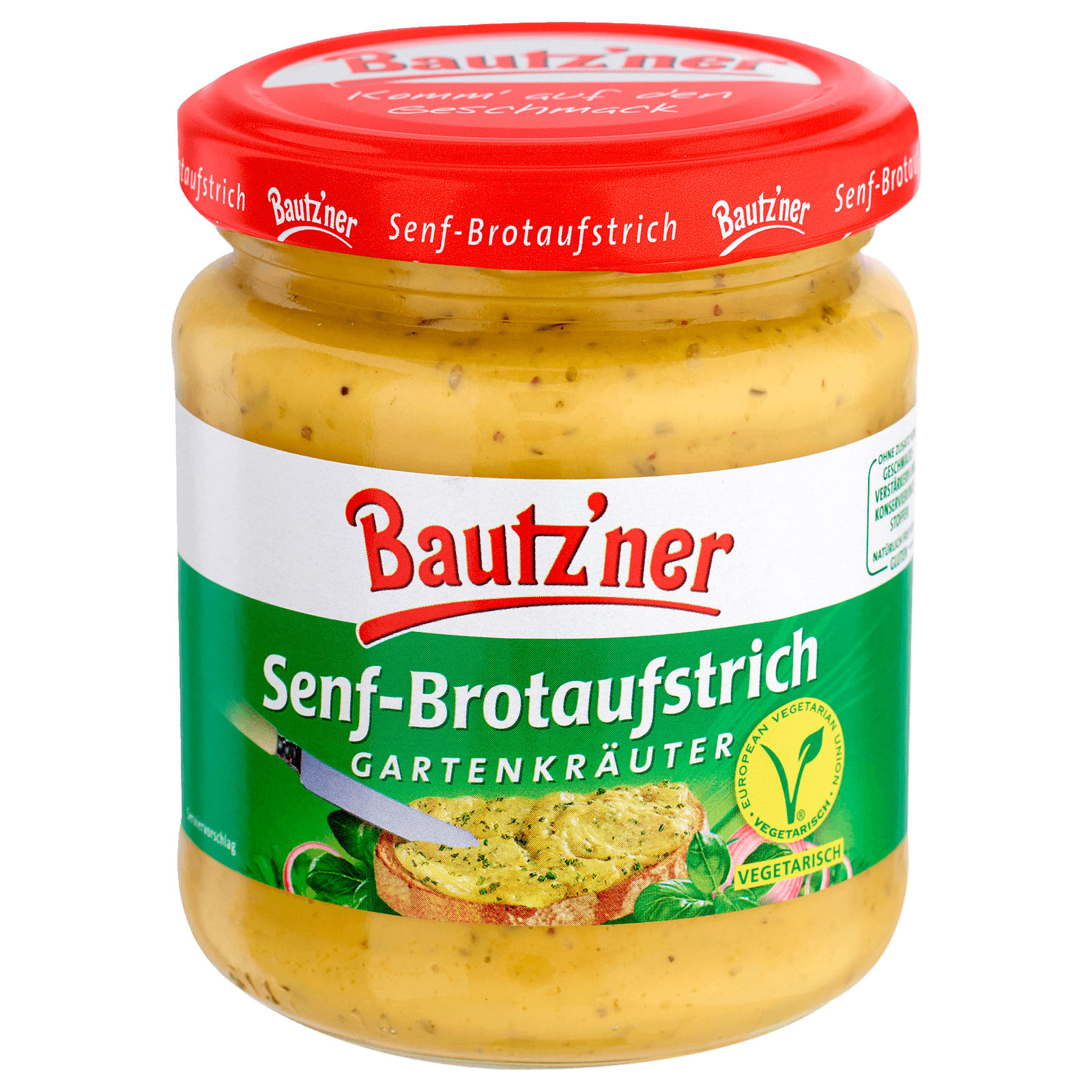 Bautz'ner Senf Brotaufstrich Gartenkräuter 200ml