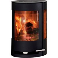 ADURO Kaminofen »Aduro 9.4«, Stahl, 6 kW, BxHxT: 50 x 75,2 x 46 cm, rund - schwarz